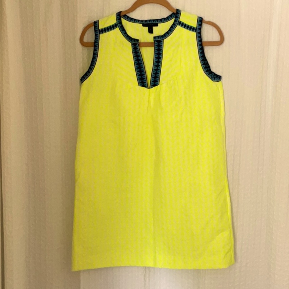 J Crew tunic shift dress